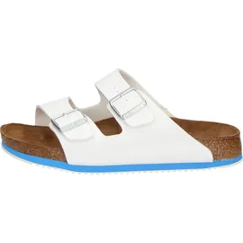 Birkenstock Arizona SL BF White Unisex Sandale, Größe: 48