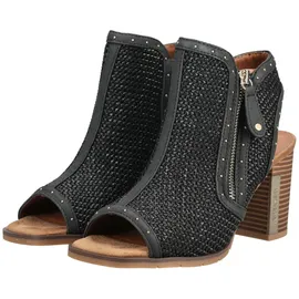 Mustang Sandalen Damen Schwarz 38
