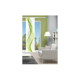 VISION S Opalia Schiebegardine 60 x 245 cm apfelgrün