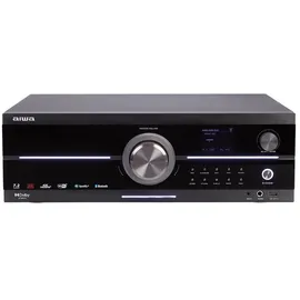 Aiwa AVR-7210 7.2-K-Audio- und Video-Receiver mit Dolby Atmos, Spotify Streaming, AirPlay 2, Bluetooth 5.2 und UHD 4K Passthrough - 1155W insgesamt, Farbe: schwarz