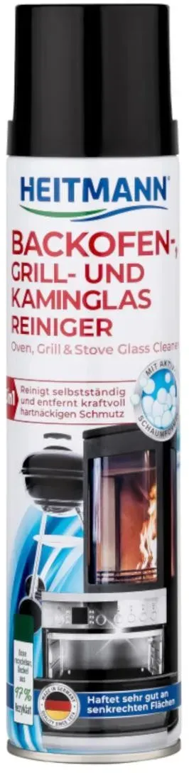 Heitmann Backofen-Grill und Kaminglas-Reiniger 400ml