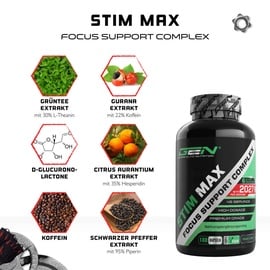 German Elite Nutrition Stim MAX 180 Kapseln