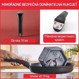 Tefal Ingenio Emotion Topf-Set 13-tlg. Kochtopf + Pfanne