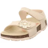 superfit Fussbettpantoffel Sandale, Gold 9710, 25