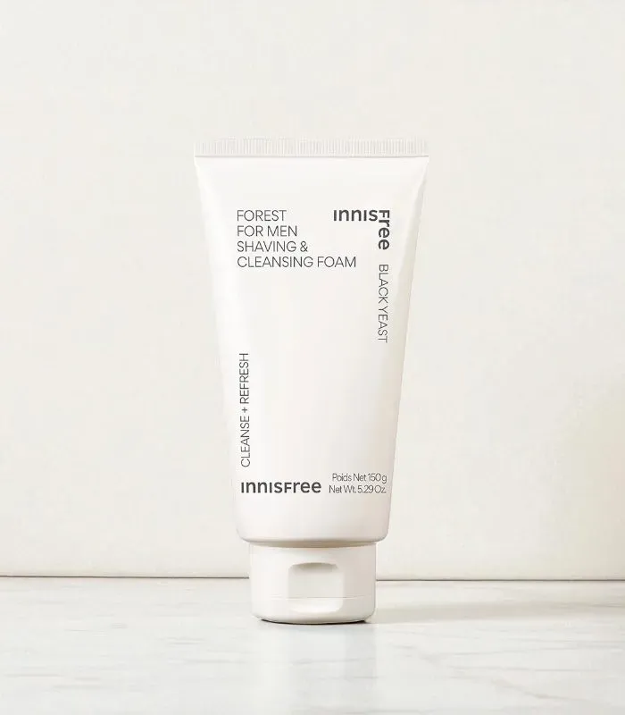 Innisfree Forest For Men Shaving & Cleansing Foam – sanfter Reinigungsschaum für Männer 150g