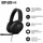 Sony INZONE H3, Over-ear Gaming-Headset Schwarz