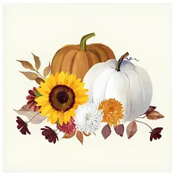 ATELIER Motivserviette 33x33cm Herbst 4014995864505 ATELIER