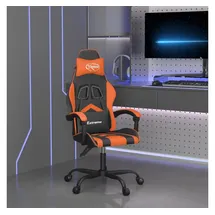 vidaXL Gaming-Stuhl Drehbar Schwarz und Orange