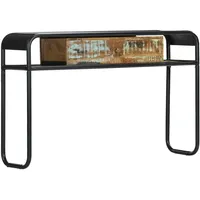 VidaXL Konsolentisch 118x30x75 cm Altholz Massiv