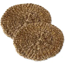Boltze Tischset Sophy in Natur Ø 40 cm
