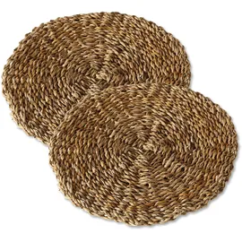 Boltze Tischset Sophy in Natur Ø 40 cm