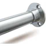 Edelstahl Garderobenstange Kleiderstange 33,7 mm aus V2A - Länge: 50 cm