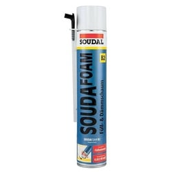 SOUDAFOAM B2 - gebrauchsfertiger Polyurethan-Hartschaum / Bauschaum - mit Handventil - Dose 750 ml ** 1l/10,79 EUR