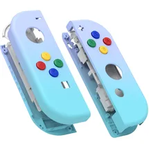 ExtremeRate Joycon Controller Farbverlauf Violett Blau für Nintendo Switch