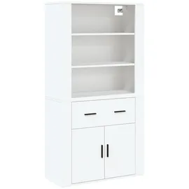 vidaXL Highboard 3185375 Weiß