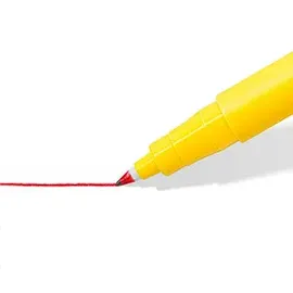 Staedtler Noris writing pen Fineliner rot 0,6 mm, 1 St.