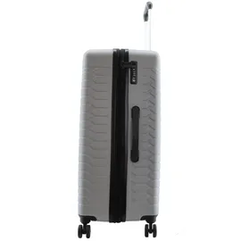 DISCOVERY Koffer REPTILE silber