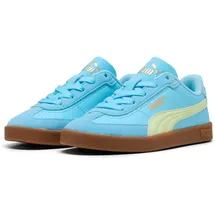 Puma Club II Kids Vibrant Blue/Apple Spritz 35