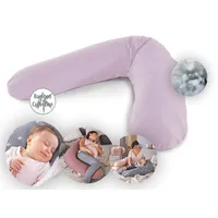 Theraline Stillkissen "Das Original" Polyester Hohlfaser Bezug 190 cm Farbe: 189 Lavendel Polyesterhohlfaser