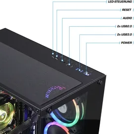 kiebel.de Panorama V Gaming-PC AMD Ryzen 9 5950X 4,9 GHz 64 GB RAM 2 TB SSD GeForce RTX 5070 Ti Windows 11