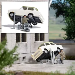 Trabant Hebevorrichtung  Modell von Busch 1:87