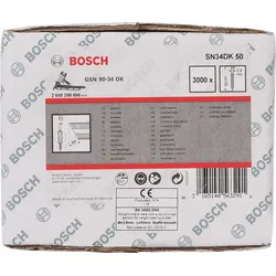 Bosch D-Kopf Streifennagel, blank, glatt - 2608200000