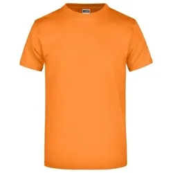 Komfort T-Shirt Rundhals JN002, orange, Größe XL - orange - XL