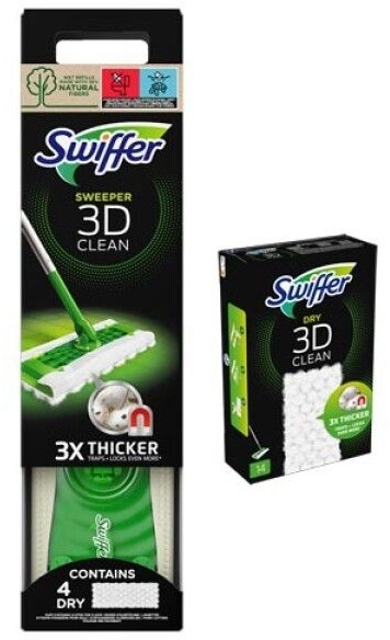 Swiffer Starter Kit Bodenpflege + Nachfüllpackung 1 St