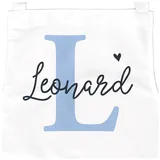 SpecialMe personalisierte Kinderschürze mit Namen Anfangsbuchstabe Initiale Geschenk Mädchen Jungen Kochschürze/Backschürze Jungen weiß 6-10 Jahre - 6-10 Jahre