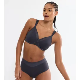 Triumph Damen Minimizer-BH True Shape Sensation T W01, mit Bügel, ohne Polsterung, Verstellbare Träger, 90F, Ink Gray - 90F