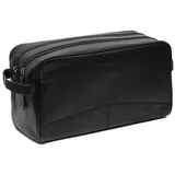 The Chesterfield Brand Stefan Kulturbeutel Leder 29 cm schwarz