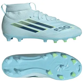 adidas F50 Sparkfusion League AG/Fg Kinder Almost Blue/Dusky Petrol/Hi-Res Yellow 36