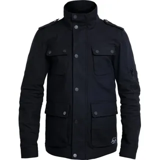 John Doe HolyFreedom Explorer Motorrad Textiljacke, schwarz, Größe für Männer