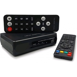 New Digital DVBT2 DecoderHDMI, Media Center, Dolby Sound, SCART ITModell, TV Receiver, Schwarz