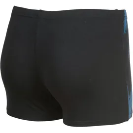Arena Graphic Swim Short Schwarz/Türkis 152