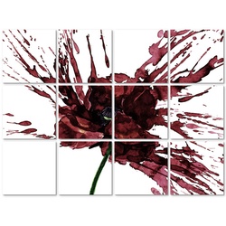 K&L Wall Art Fliesenaufkleber »Mohnblume«, selbstklebend