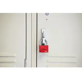 ABUS Vorhängeschloss myLock T65AL/40 rot
