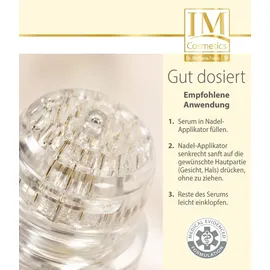 Genius IM Cosmetics MicroInfusion Pure Hyaluronic Set 4-tlg. 2-Fach Hyaluronsäure & Peptide für die natürliche Kollagenproduktion - Dr. Michaela...