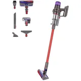 Dyson V11 Fluffy nickel/rot