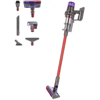 Dyson V11 Fluffy nickel/rot