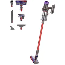 Dyson V11 Fluffy nickel/rot