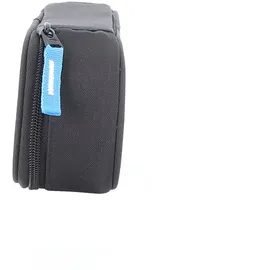 2be Federmäppchen 2BE, Kinder, grau (anthrazit, schwarz), Polyester, Schreibgeräteetuis Federmäppchen, mit Organisationsfach