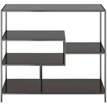 Kare Regal Loft Bücherregal 100 x 115 x 30 cm Schwarz