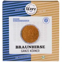 Werz Braunhirse ganz keimfähig glutenfrei bio 500g
