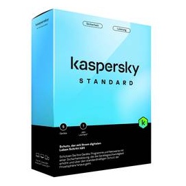 Kaspersky Lab Kaspersky Standard Anti-Virus Jahreslizenz, 5 Lizenzen Windows, Mac, Android, iOS Antivirus