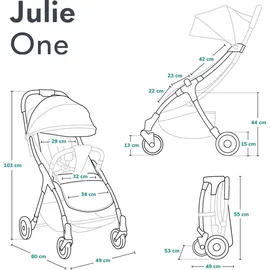 lionelo Julie One stone grey