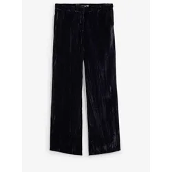 bonprix Lässige Samthose, schwarz, 40