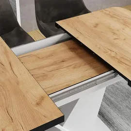 Vicco Fenaro 120 x 77,4 x 80 cm Eiche/Weiß