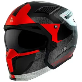MT Helmets Streetfighter Sv Totem Grau/Rot XS