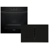 Siemens PQ227EA50Z Set Backofen HB272ABB0 + Kochfeldabzug Induktion ED851BS16E